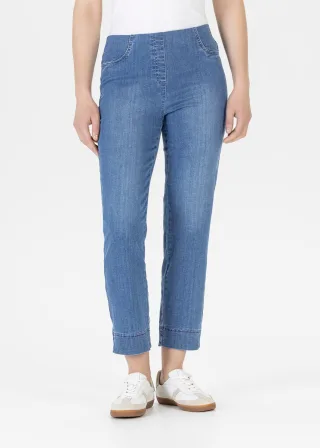 Stehmann 3/4-Jeans "Igor3-680W" 3/4- Jeans-Leggings mit Stretch