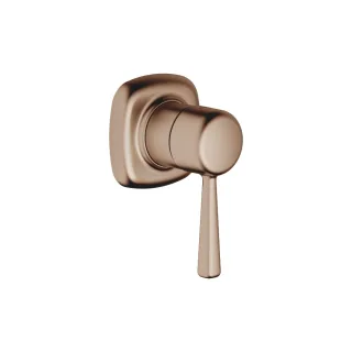 Dornbracht UP-Einhandbatterie mit Abdeckplatte COYA 36060404 Bronze gebürstet (PVD),36060404-42 36060404-42