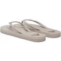 Roxy Roxy Damen-Flip-Flops Beige Badepantolette