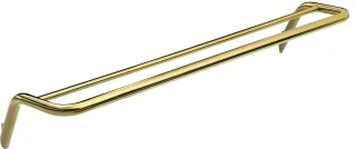 Neuesbad Serie 600 Doppelter Handtuchhalter zur Wandmontage 615 mm, Gold NB1DEADIZ6311