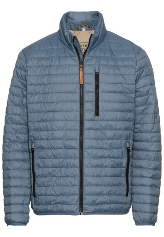 camel active - Steppblouson mit Stehkragen elemental blue - Gr. - 50