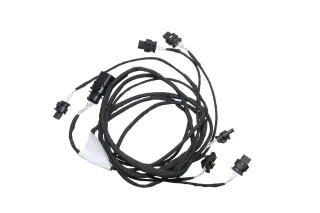 Original Kufatec Kabelsatz Kabelbaum Adapter Kabel PLA PDC Steuerteil - Sensoren Heck für VW Golf 7 VII Passat B8 T-Roc