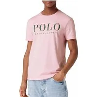 Polo Ralph Lauren T-Shirt Logo Pony Custom Slim Fit Medium Pony-Stickerei am linken Saum