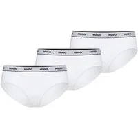 HUGO Slip TRIPLET BRIEF STRIPE elastischer Bund mit Logo
