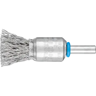 PFERD TOOLS POS Pinselbürste ungezopft PBU 15 mm Schaft 6 mm Edelstahl-Draht 0,35 - 43298002