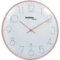technoline Funkwanduhr WT 8235 (mit Metallrahmen)