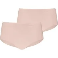 PUMA Panty PUMA WOMEN INVISIBLE COTTON MINI SHORTS 2P (2er Pack) nahtlose Ränder für eine unsichtbare Passform