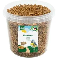 JR Farm Garden Mehlwürmer 400 g Eimer, für: Vogel