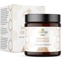 bedrop Hautcreme Propolis Deocreme / Festes Deo mit Lemongrass, für eine natürliche und duftende Achselpflege