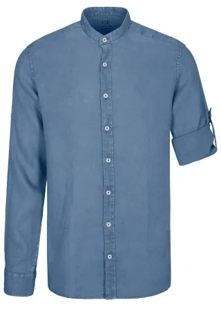 COMMANDER Finest Clothing - Hemd, 1/1 Arm stonewash - Gr. - M
