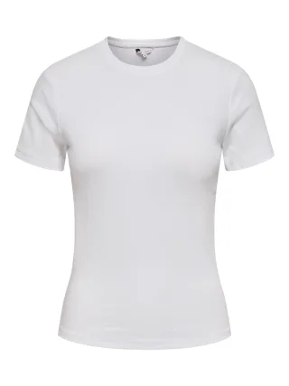 ONLY - ONLRILEY S/S TOPJRS NOOS White - Gr. - XS