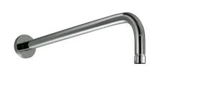 HSK Wandarm Rund, gebogen, mit Rosette, Ausladung 440 mm 1100005