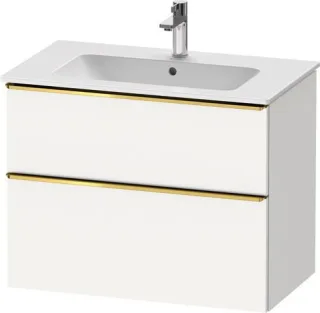 Duravit D-Neo Waschtischunterbau wandhängend Weiß Matt 810x462x625 mm - DE4362034180000 DE4362034180000
