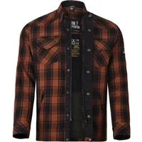 Bores Motorradjacke Lumberjack Premium Motorradhemd Wasserdicht Atmungsaktiv wasserabweisend protektoren wasserdichte