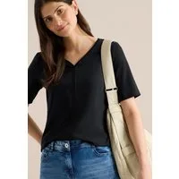 CECIL T-Shirt in Unifarbe