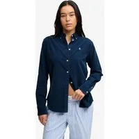 Superdry Hemdbluse NEEDLE CORD BD L/S SHIRT Baumwolle, slim fit, aus feinem Cord