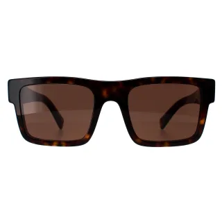 Prada Rectangle Herren Schildkröte Dunkelbraun PR19WS