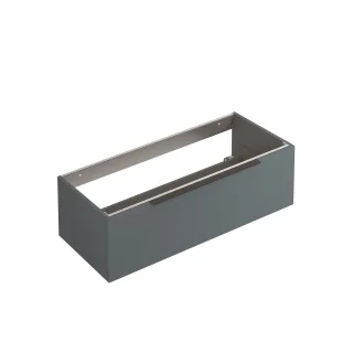 KLUDI-ICOS Wandhalter Waschtischunterschrank 120 x 50 H35 cm Matt Teal Blue 50S120O3