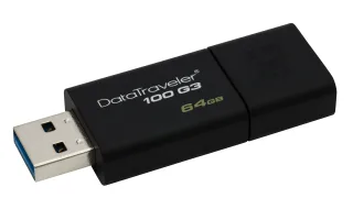Kingston DataTraveler 100 G3 | dt100g3/64gb | 64 GB - USB Typ-A