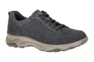 Waldl?ufer 718013 Herren Halbschuhe blau marine/carbon Luftpolstersohle H-MAX