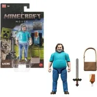 Mattel® Actionfigur Minecraft Steve, (Set)