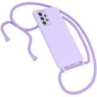 EAZY CASE Handykette Silikon Kette für Galaxy A52 / A52 5G / A52s 5G 6,5 Zoll, Schutzhülle Handyband Smartphonekette für Unterwegs Necklace Cover