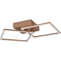 OTTO home LED Deckenleuchte Annelia, Deckenlampe, schwenkbare LED-Rechtecke, LED fest integriert, Warmweiß, Wand- und Deckenmontage möglich