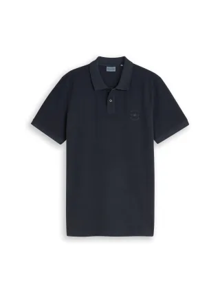 Tom Tailor - garment dye polo sky captain blue - Gr. - L