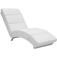 Casaria Relaxliege London, 1 Teile, XXL 186x89x55cm Ergonomisch Kunstleder Gepolstert 180kg Belastbarkeit