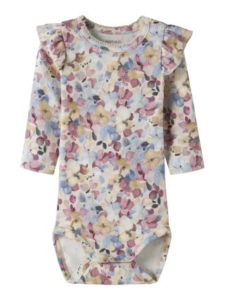 NAME IT - NBFNADENA LS BODY Peyote Melange - Gr. - 80