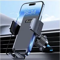 LuxusKollektion Handy-Halterung Handyhalterung Auto Lüftung 360 Drehbar Smartphone Schwarz