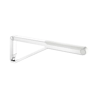 KEUCO AXESS Stützklappgriff, Aluminium, für Waschtisch und WC, 70 cm, 35003010751 35003010751