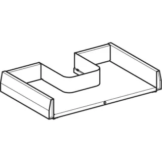 Geberit Ersatzteile Obere Schublade für Unterschrank für Waschtisch B:100cm, 246467001 246467001