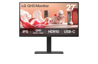 LG 27BA75QB-B Monitor 68.6cm (27") WQHD | 27ba75qb-b.aeu | IPS - 5ms