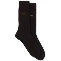 BOSS Businesssocken 2P RS Uni CC (Packung, 2-Paar, 2er) mit Markenlogo