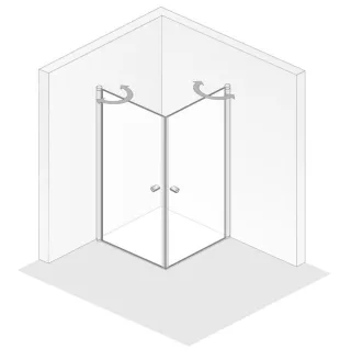 HSK Exklusiv 2.0 Eckeinstieg 2-teilig 48200xx
