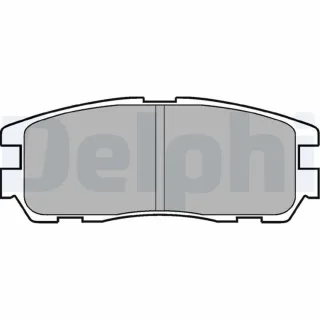 Delphi Bremsbel?ge hinten Isuzu Trooper Opel Frontera Monterey