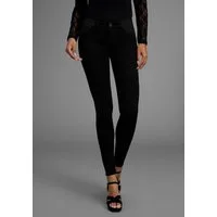 Arizona Skinny-fit-Jeans Ultra Stretch skinny-fit, mit Used-Look-Crinkles, niedrige Leibhöhe