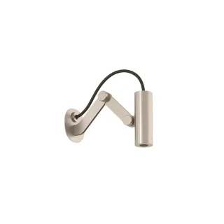 KLUDI-ASANA Lampen-Kopfbrause Wandmontage Stainless Brushed Nickel 69210N5-00
