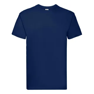 Fruit of the Loom - "Super Premium" T-Shirt für Herren/Damen Unisex (Marineblau)