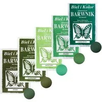 maDDma Kreativset 5 x 10g Batikfarbe Textilfarbe Stofffarbe färben, bitte Farbmix wählen, Grüntöne