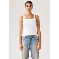 Levi's® Ripptanktop ESSENTIAL RIBBED TANK mit eckigem Ausschnitt
