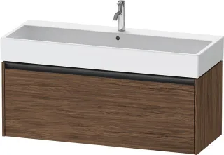 Duravit Ketho.2 Waschtischunterbau wandhängend Nussbaum dunkel Matt 1184x460x440 mm - K2507902121000 K25079021210000