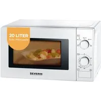 Severin Mikrowelle MW 7770, Mikrowelle, 20 l, 5 verschiedene Leistungsstufen inkl. Auftauprogramm
