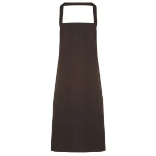 Premier Ladies/Womens Slim Apron (ohne Tasche) (2er-Pack) (Braun)