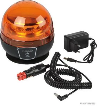 HERTH&BUSS Blitz-Kennleuchte, LED, 12-24V, Batteriebetrieben gelb - 84770100