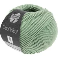 LANA GROSSA COOL WOOL pflegeleichtes Strickgarn extrafeine Merinowolle Häkelwolle, 160 m (Strickgarn aus extrafeiner Merinowolle, kuschelig weich und pflegeleicht), 50 g