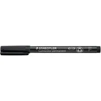 STAEDTLER Folienstift Folienstift Lumocolor perm. F schwarz