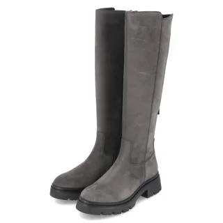 Gabor Stiefel - Gr. 38 - Grau - Leder und Synthetik
