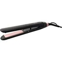 StraightCare Essential BHS378/00 , Haarglätter schwarz/rosé